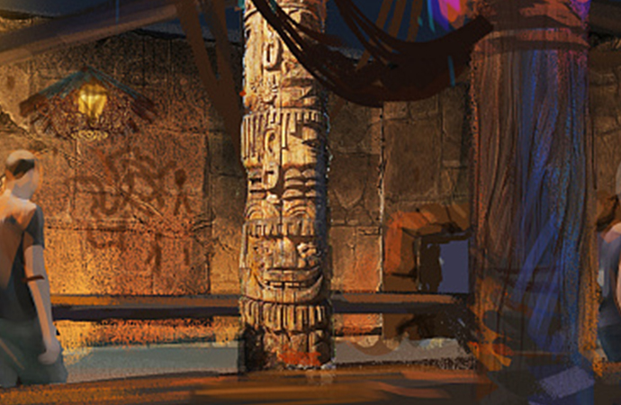 环球100主题乐园黑暗骑乘