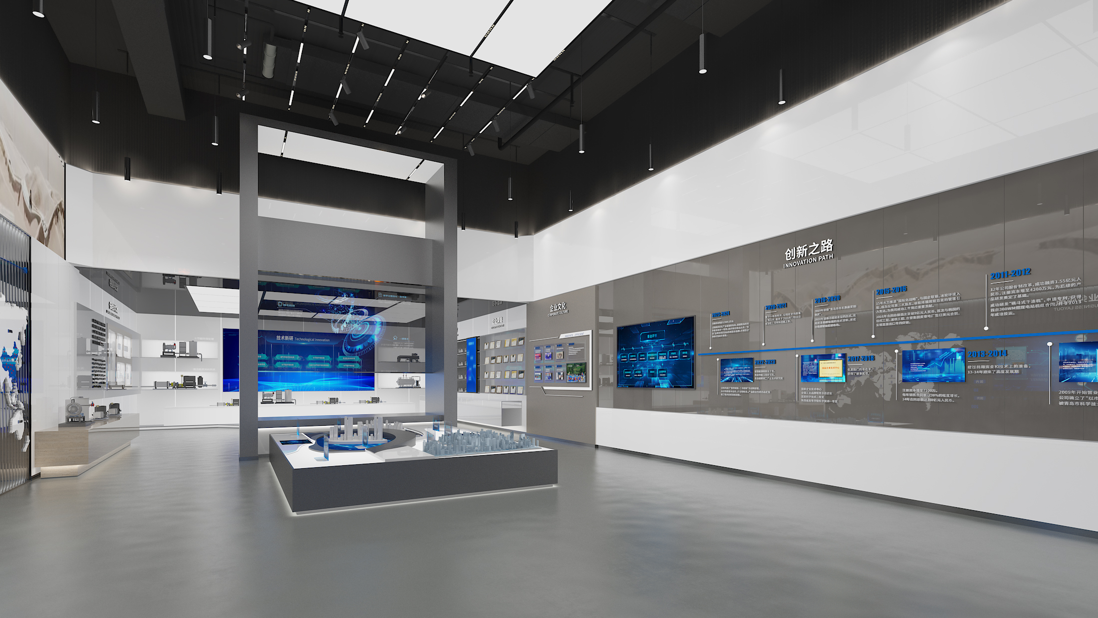 新能源展厅怎样实现科技化
